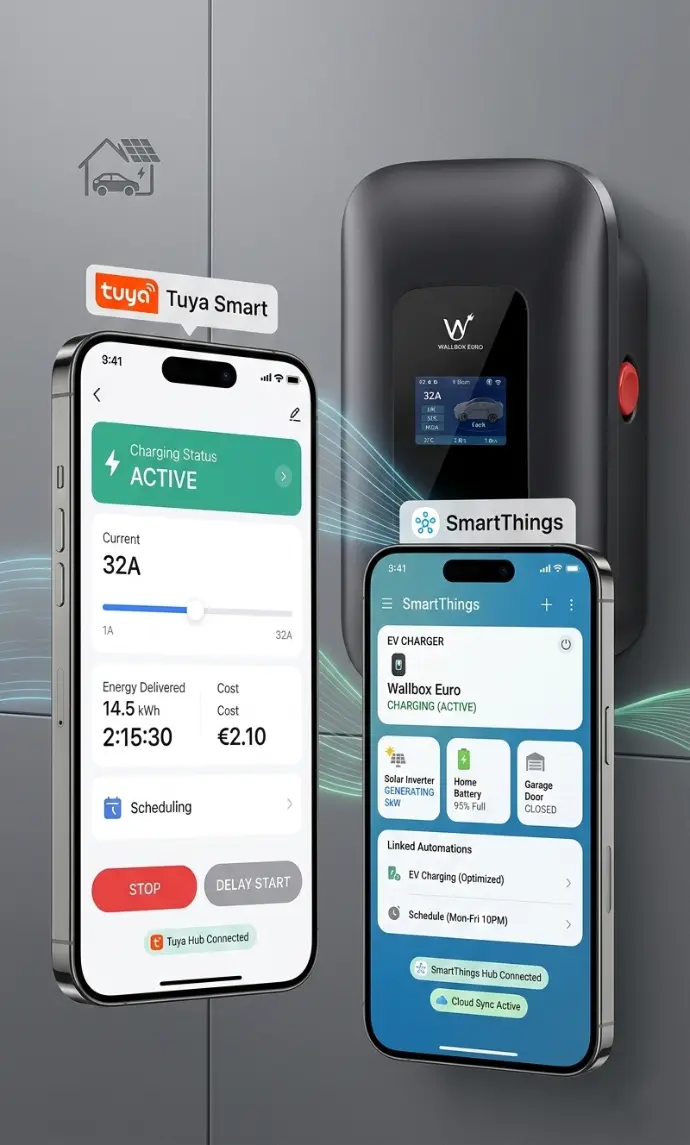 Wallbox.GURU интеграция с Tuya и SmartThings